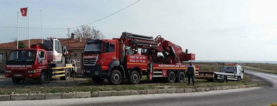 Tekirdağ Vinç Kiralama Firmaları